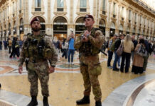 I paracadutisti della “Folgore” da oggi a Milano